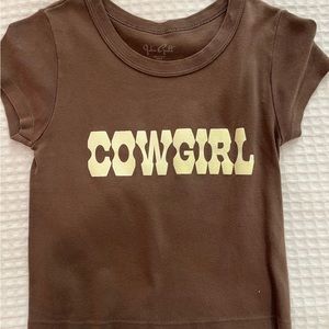 Brandy Melville baby tee